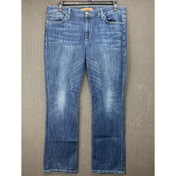 Joes Vintage Reserve 1971 Womans Size 32 Blue Laurel Straight Leg Denim Jeans - Picture 1 of 12